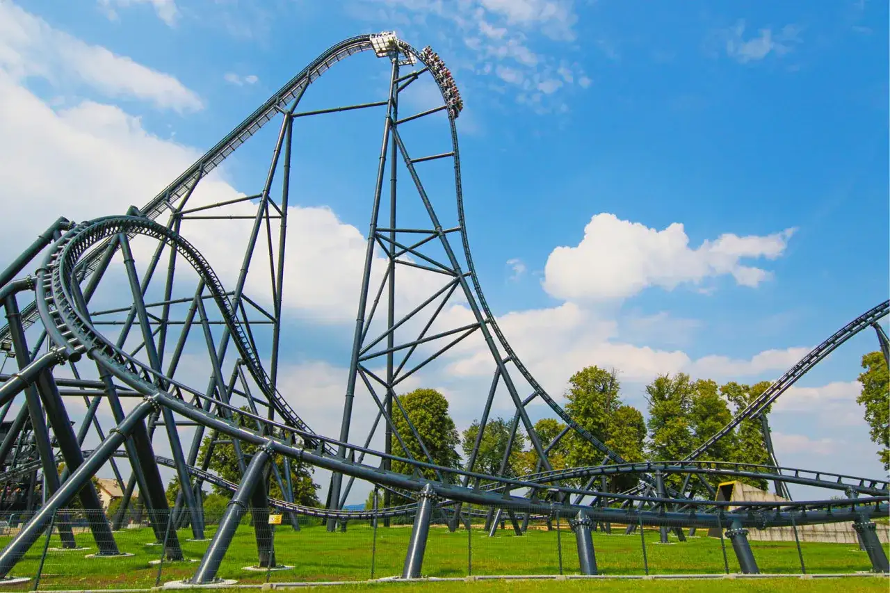 Energylandia Hyperion rollercoaster