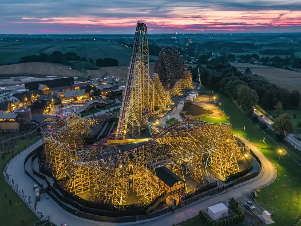 Energylandia Smoczy Gród Zadra Hyperion