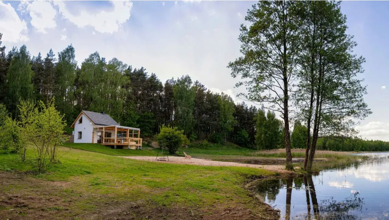 Mazury łowisko z domkiem