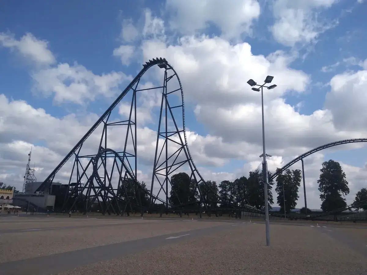 Hyperion Energylandia roller coaster