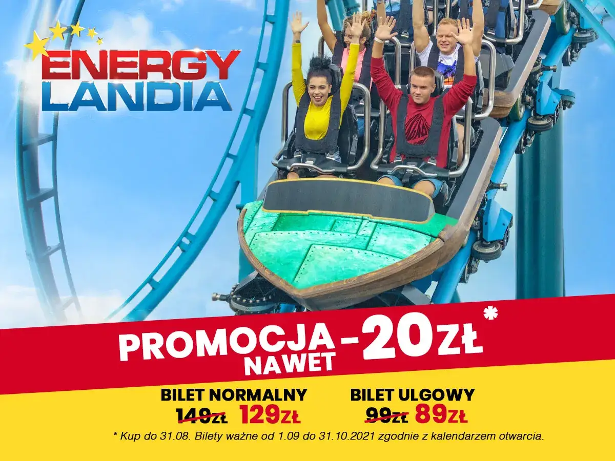 Energylandia cennik biletów 2026