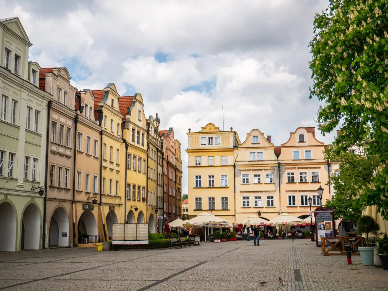 Jelenia Góra Rynek barokowe kamienice