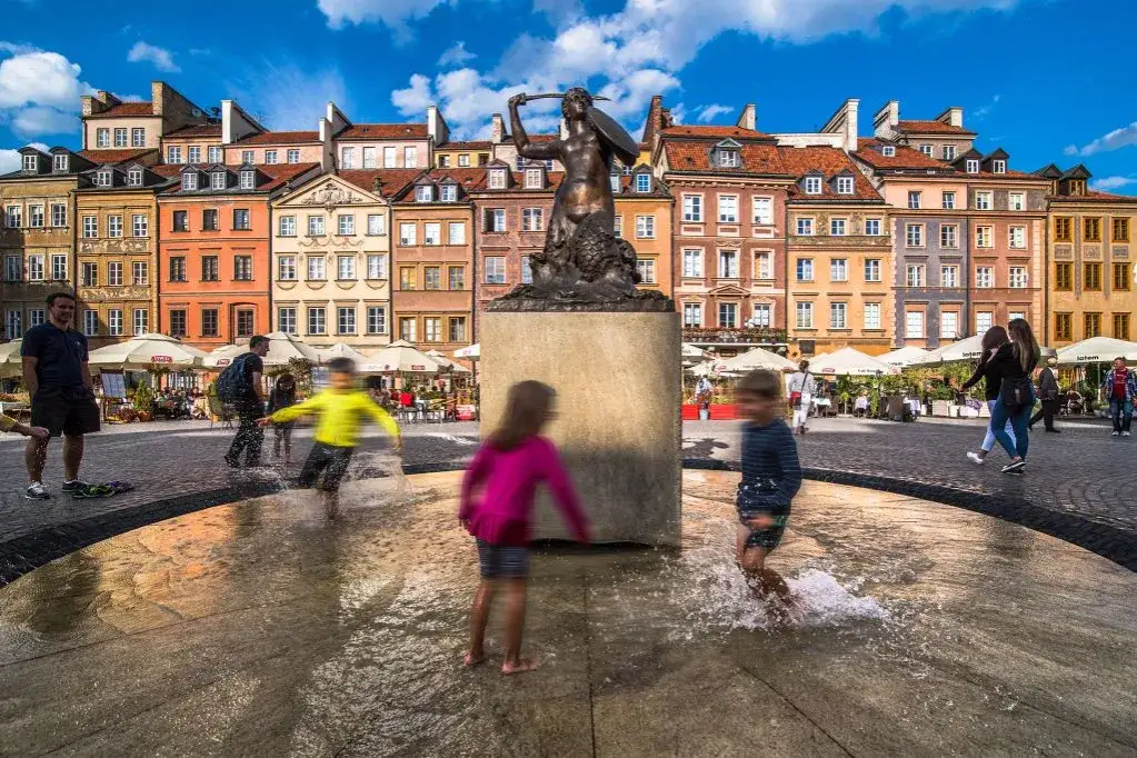 Rynek Starego Miasta Warszawa Syrenka